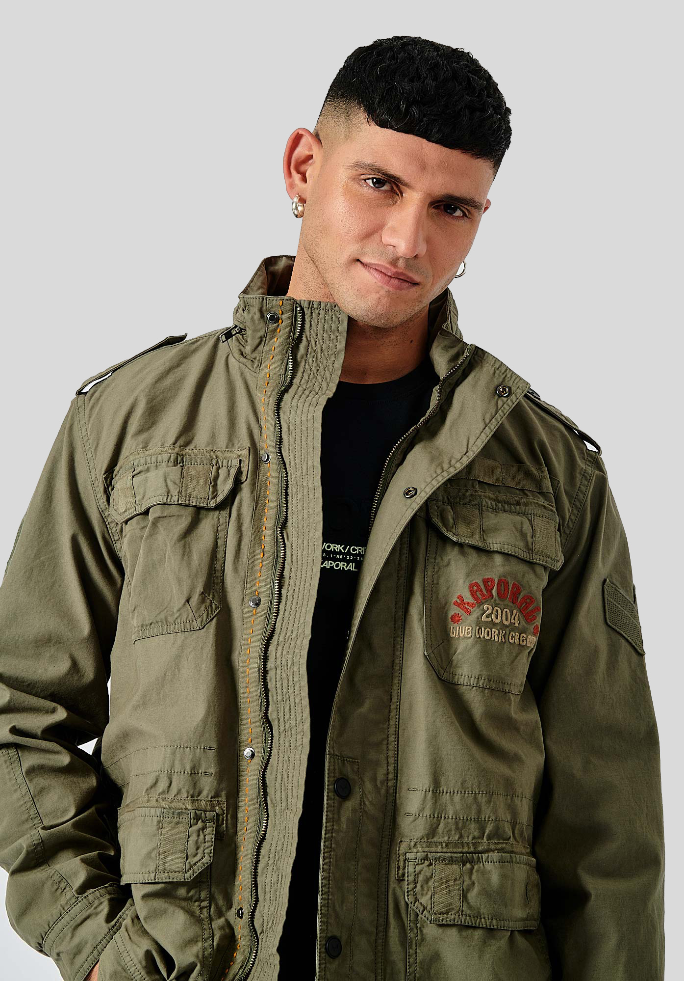 RICH   Veste kaki homme