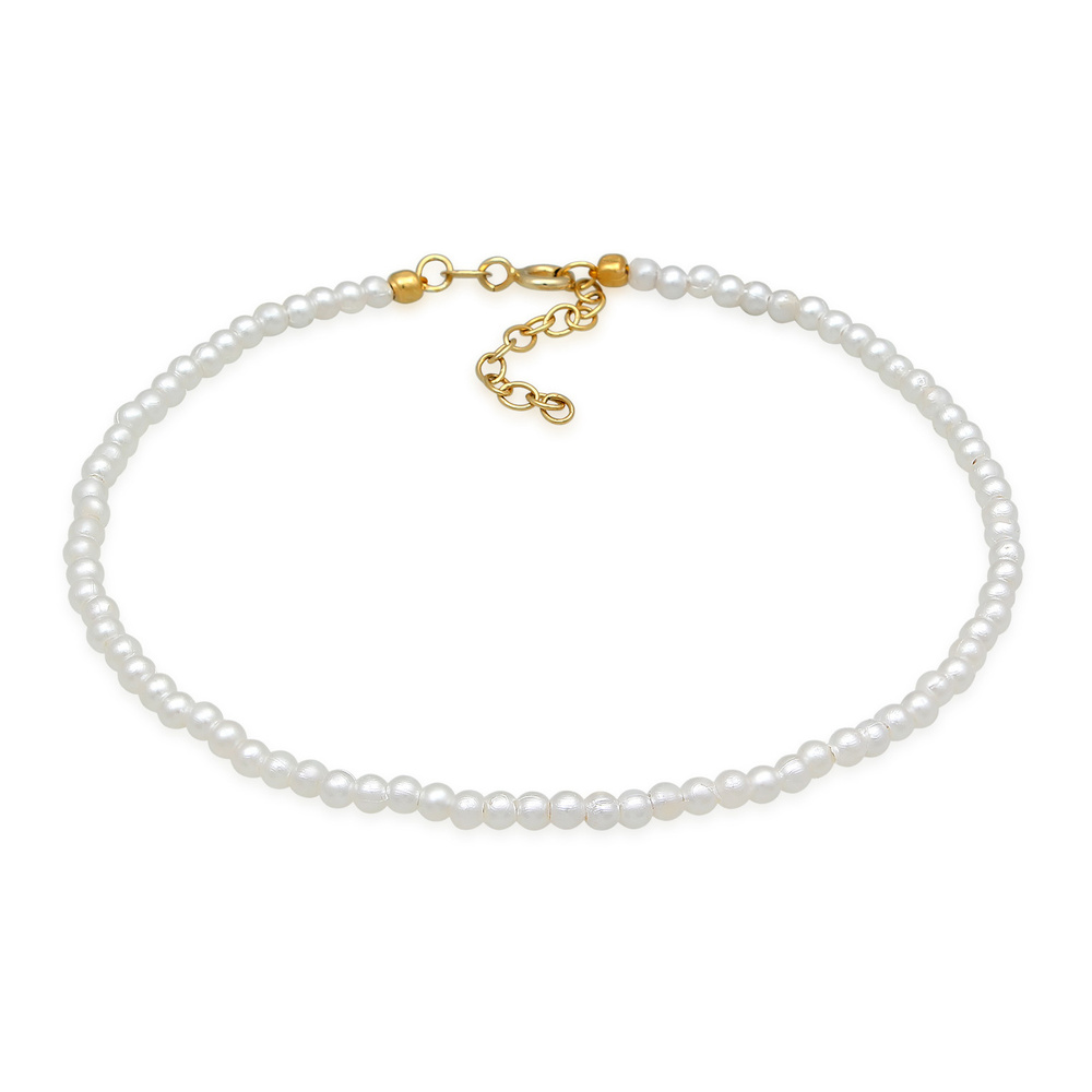 Elli Elli Bracelet de Cheville Femmes bracelet de cheville tendnace Basic avec perles  Bijoux