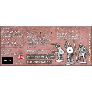 Early Saxon Unarmoured Warriors