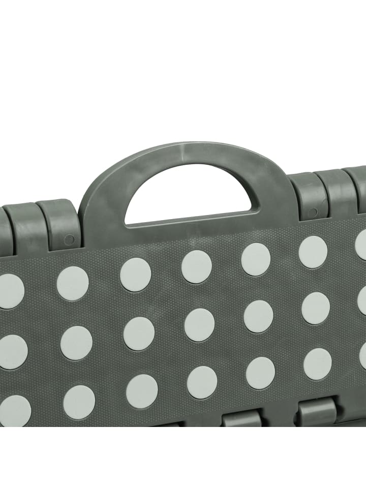 relaxdays Klapphocker in Hellgrau - (B)37 x (H)30 cm x (T)29 cm günstig kaufen onesize
