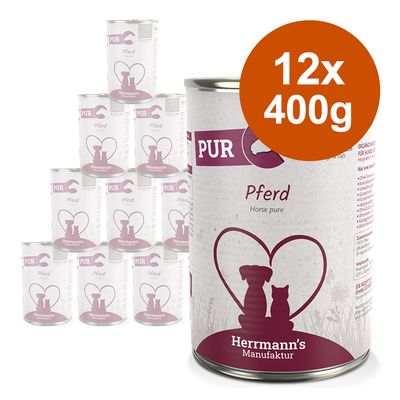 Sparpaket Herrmann's Bio-Reinfleisch 12 x 400 g