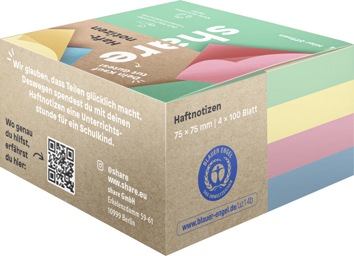 Haftnotizen, 1 St