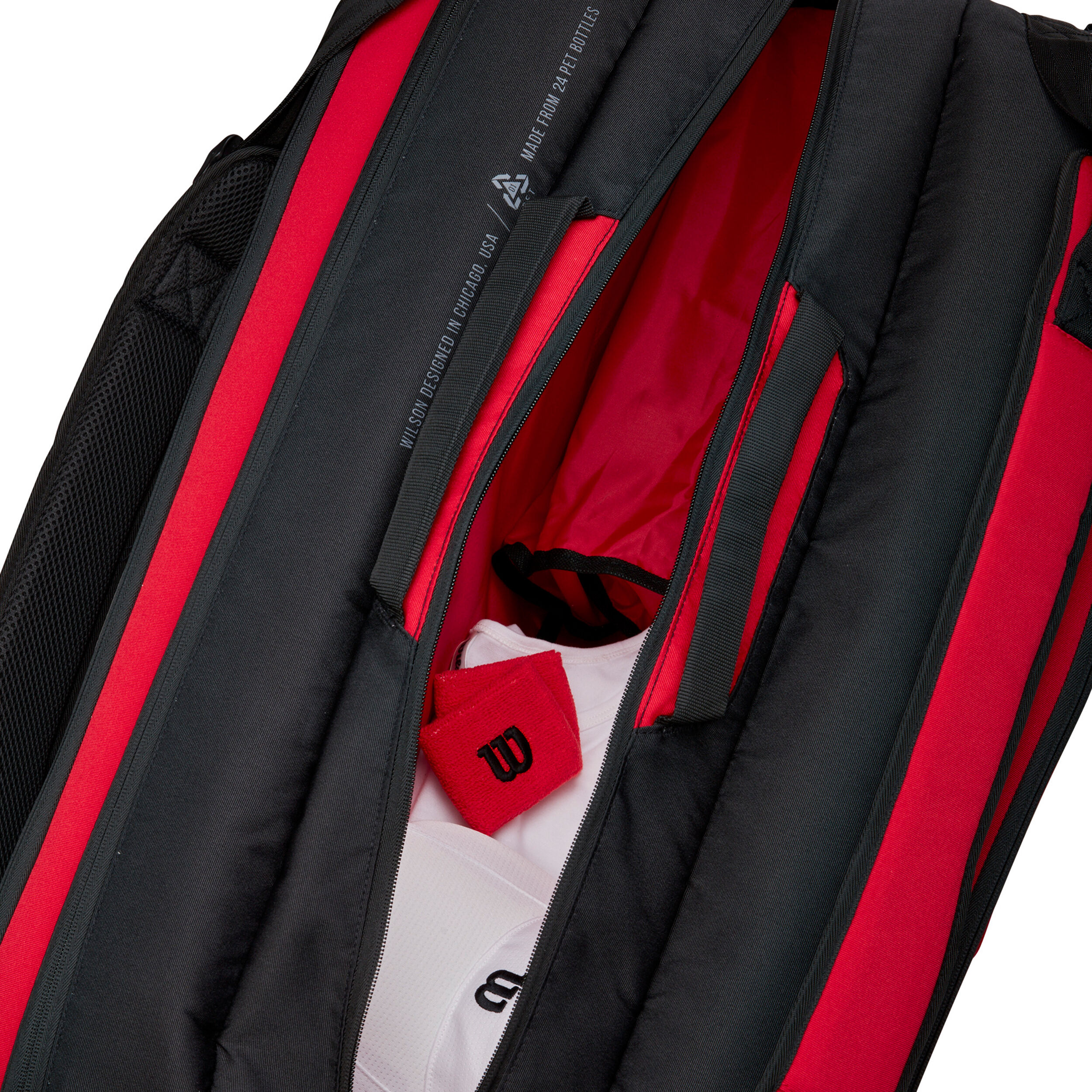 Clash Super Tour Schlägertasche 15er - Rot