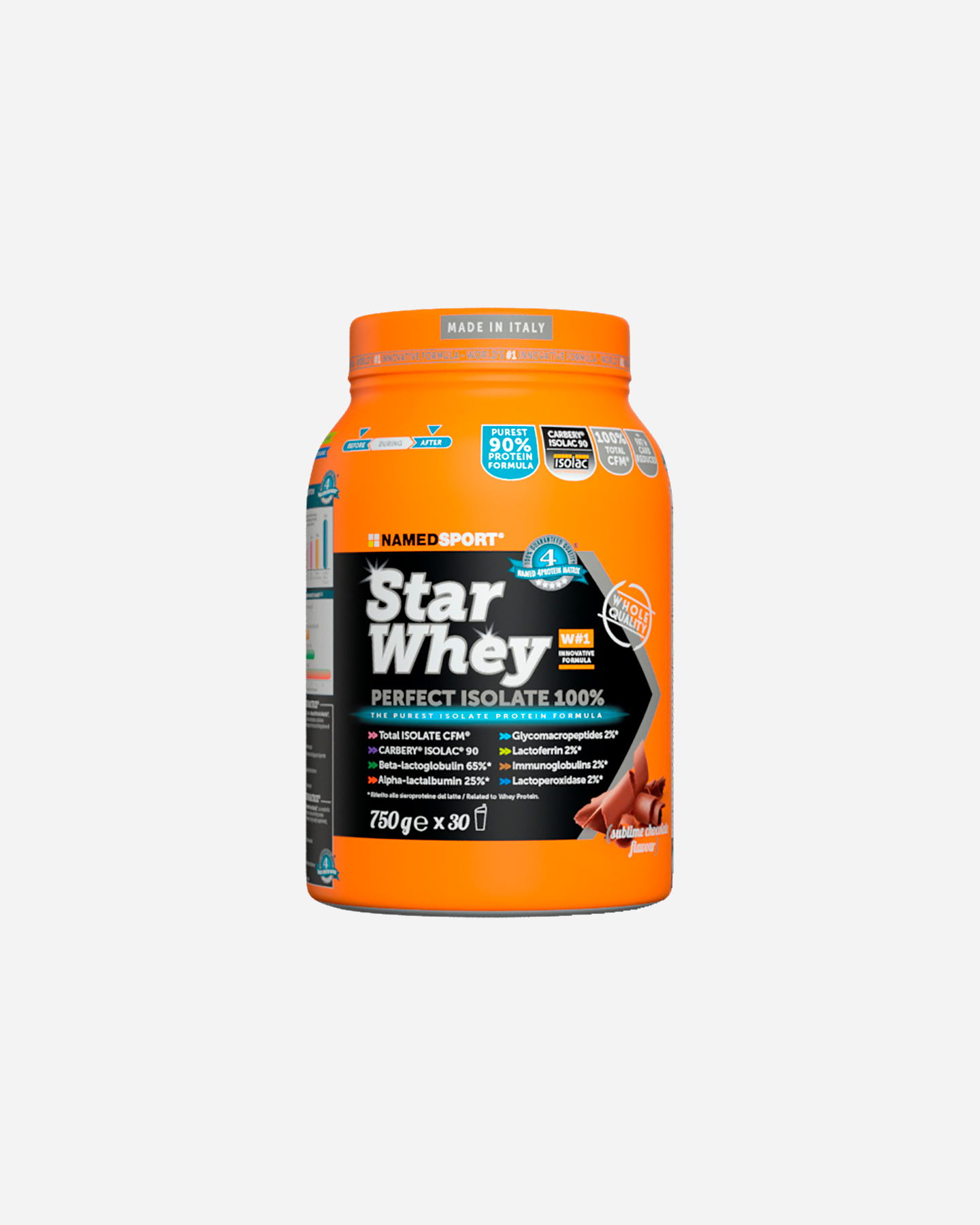 Energetico Named Sport Star srvátkový izolát 750g 1FO-POW-SW-01-1