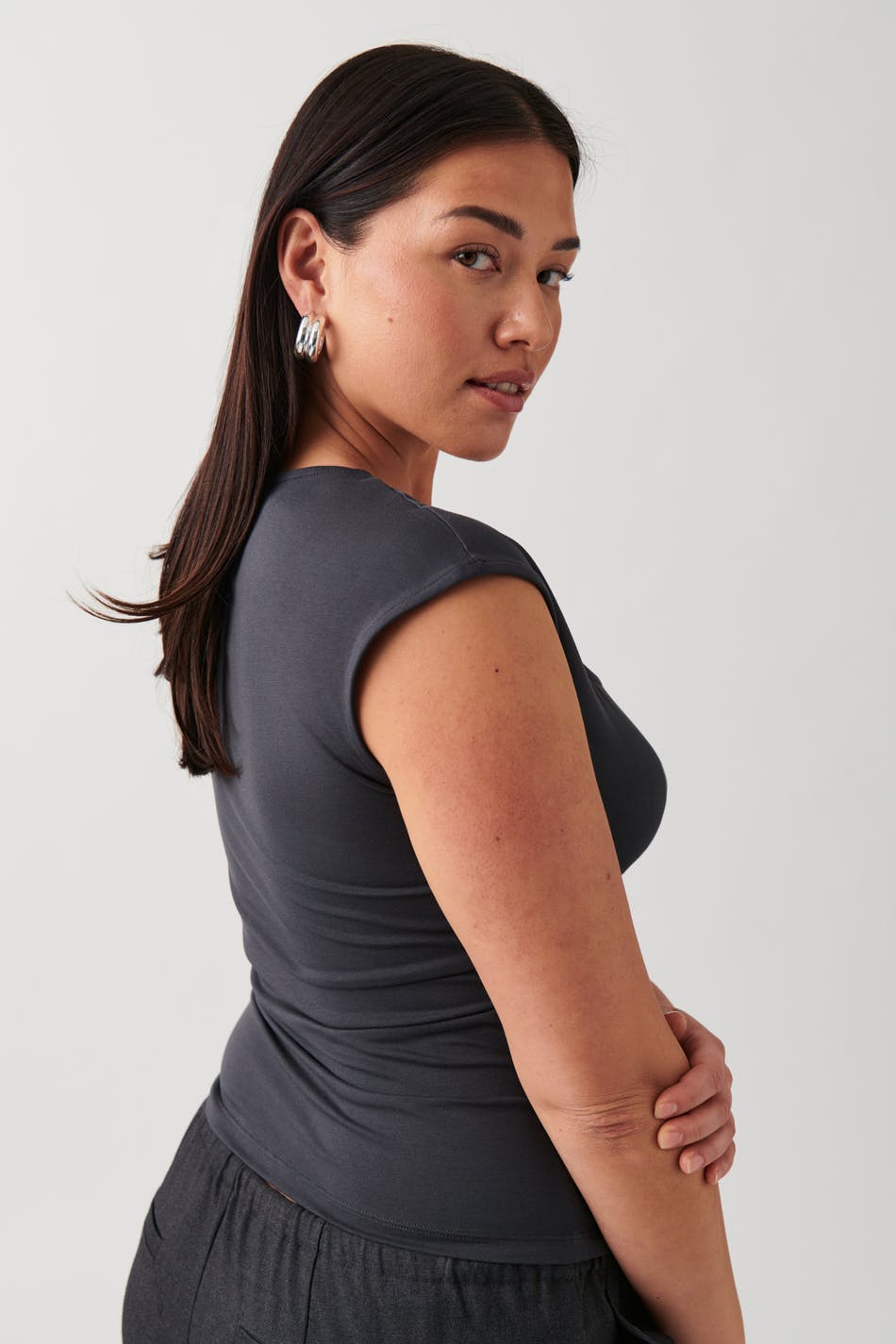 Soft touch tight top