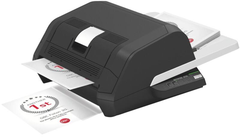 GBC Foton 30 Automatisches DIN A3 Laminiergerät 4410011 Highspeed 700 mm/min. 3 Min. Aufwärmzeit Bis zu 2 x 125 (250) Mikron