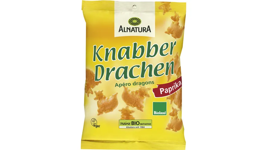 Alnatura Bioland-Knabber Drachen Paprika 100 g