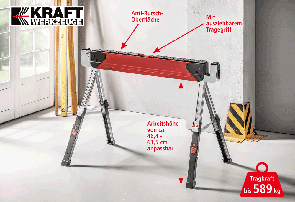 Kraft Werkzeuge Arbeitsbock