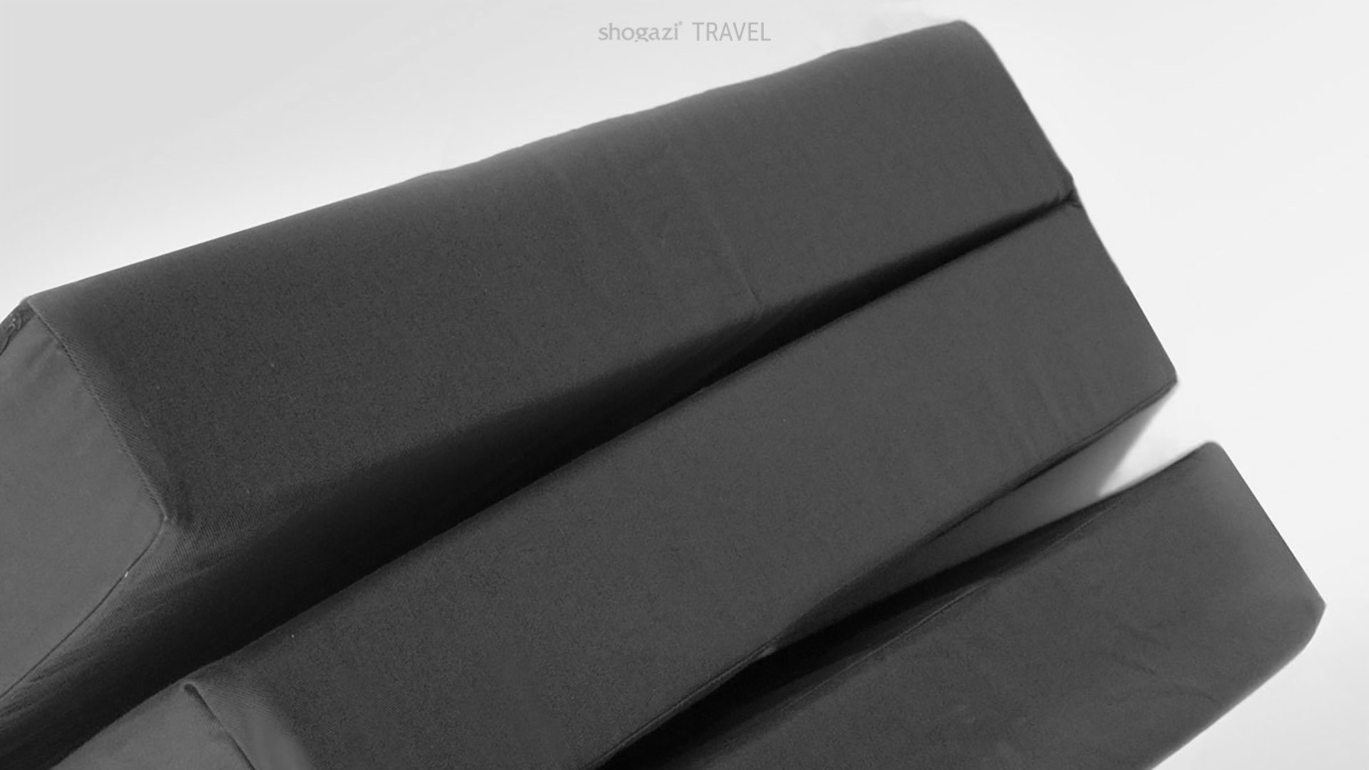 Klappmatratze Luxus Gästematratze, shogazi ®, 12 cm hoch, 3-teilige mit abnehmbarem Bezug, Maße: 120x180cm