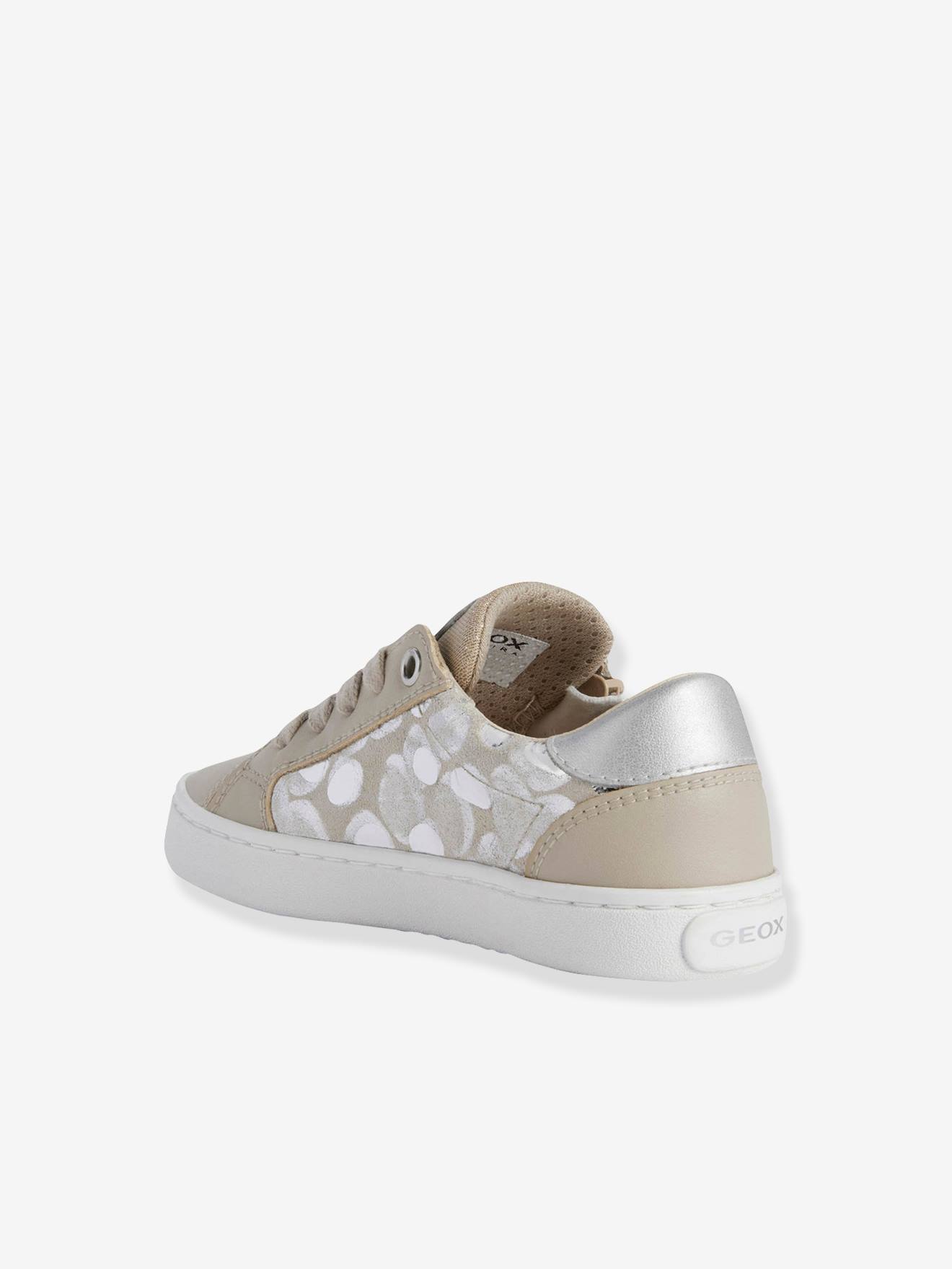 Baskets fille Kilwi GEOX® beige silver