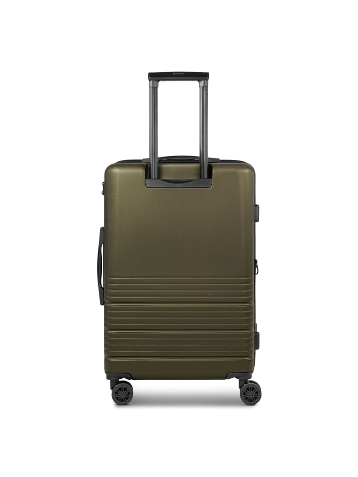 Camel Active Hanoi 4 Rollen Kofferset 3-teilig mit Dehnfalte in khaki günstig kaufen onesize