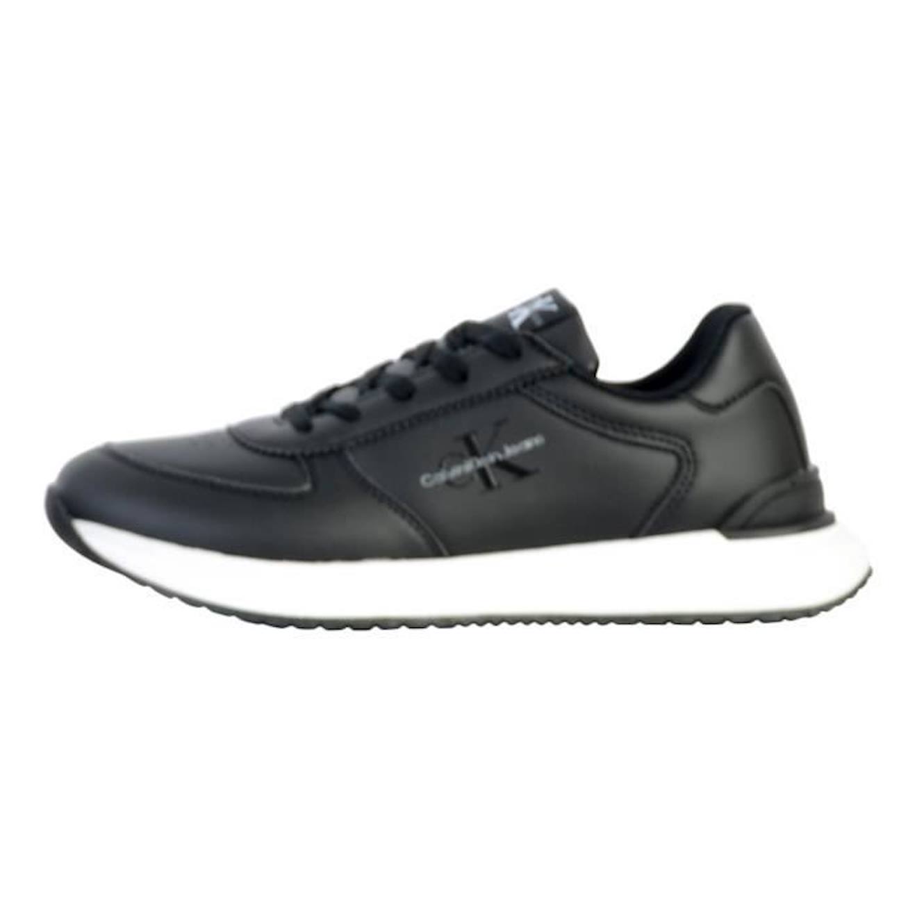 Basket à Lacets Calvin Klein Jeans Low Cut Lace-Up noir