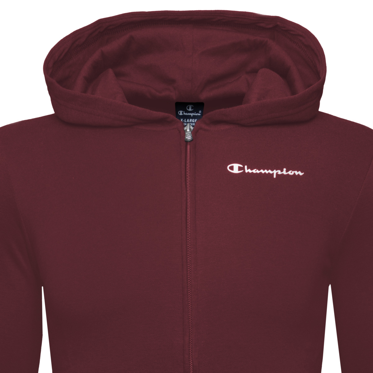 Champion Hooded Full Zip Sweatjacke rot