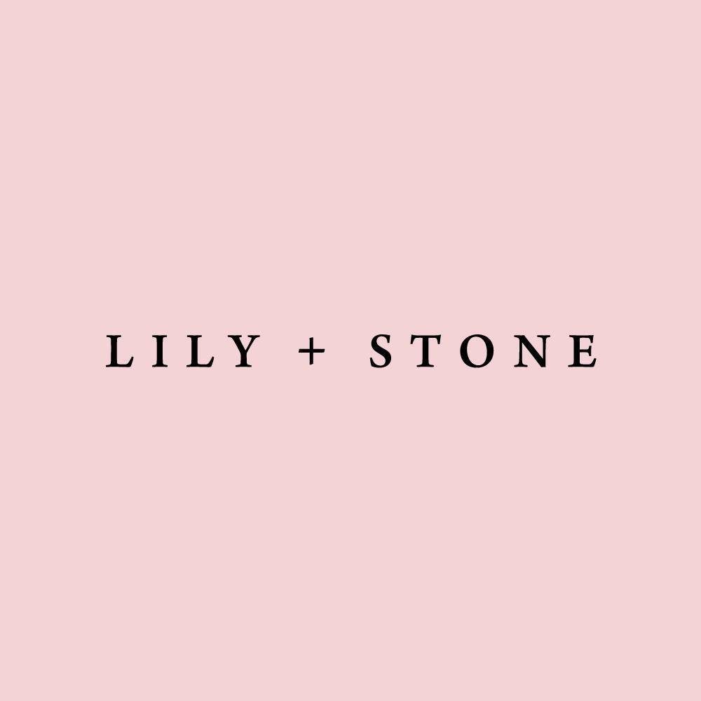 Lily + Stone Quarzuhr Damen Armbanduhr Analog mit eleganten Kristallen in Rose Gold, (1-tlg)