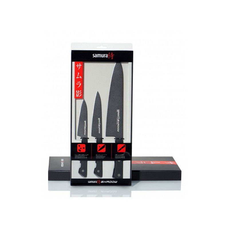 Samura Shadow Messerset 3-teilig