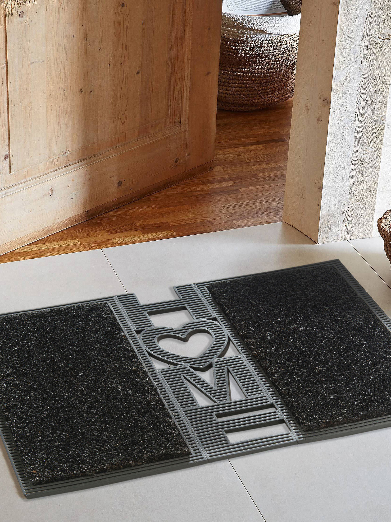 Homestep Fußmatte, Schwarz
