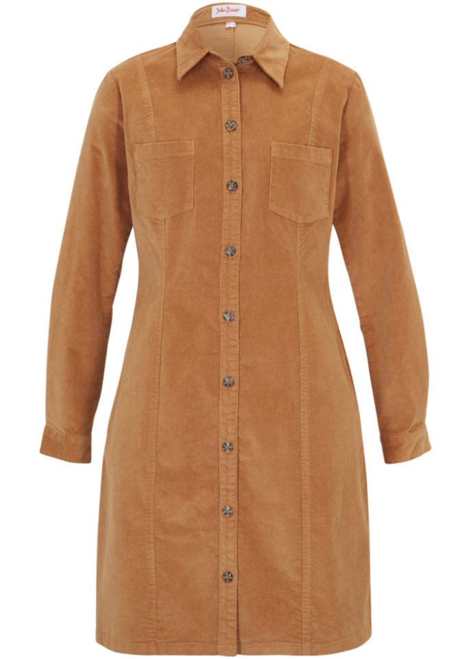 Cord-Stretch-Kleid