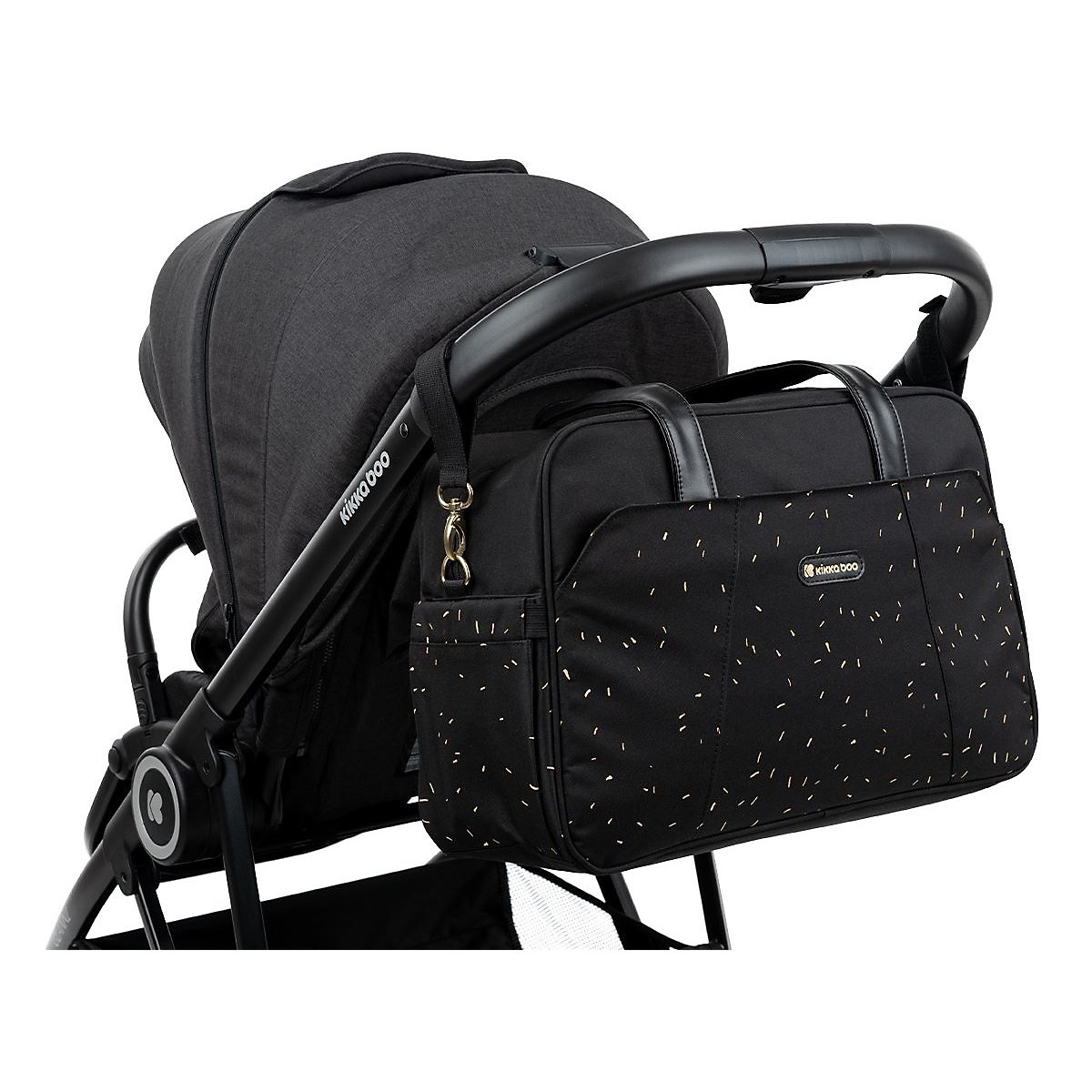 Wickeltasche Chelsea mit Wickelunterlage, Seitentaschen, Thermofach Wickeltaschen