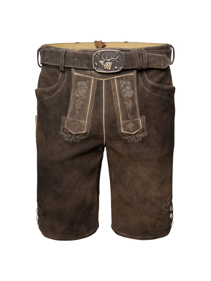 Spieth & Wensky Lederhose Malsch in braun günstig kaufen