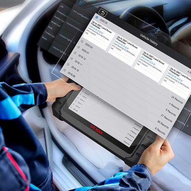 iCarsoft OBD2-Diagnosegerät CR Max PROFI ALL IN ONE Diagnosegerät mehr als 40 Fahrzeugmarken OBD2, 17,78 cm / 7,0