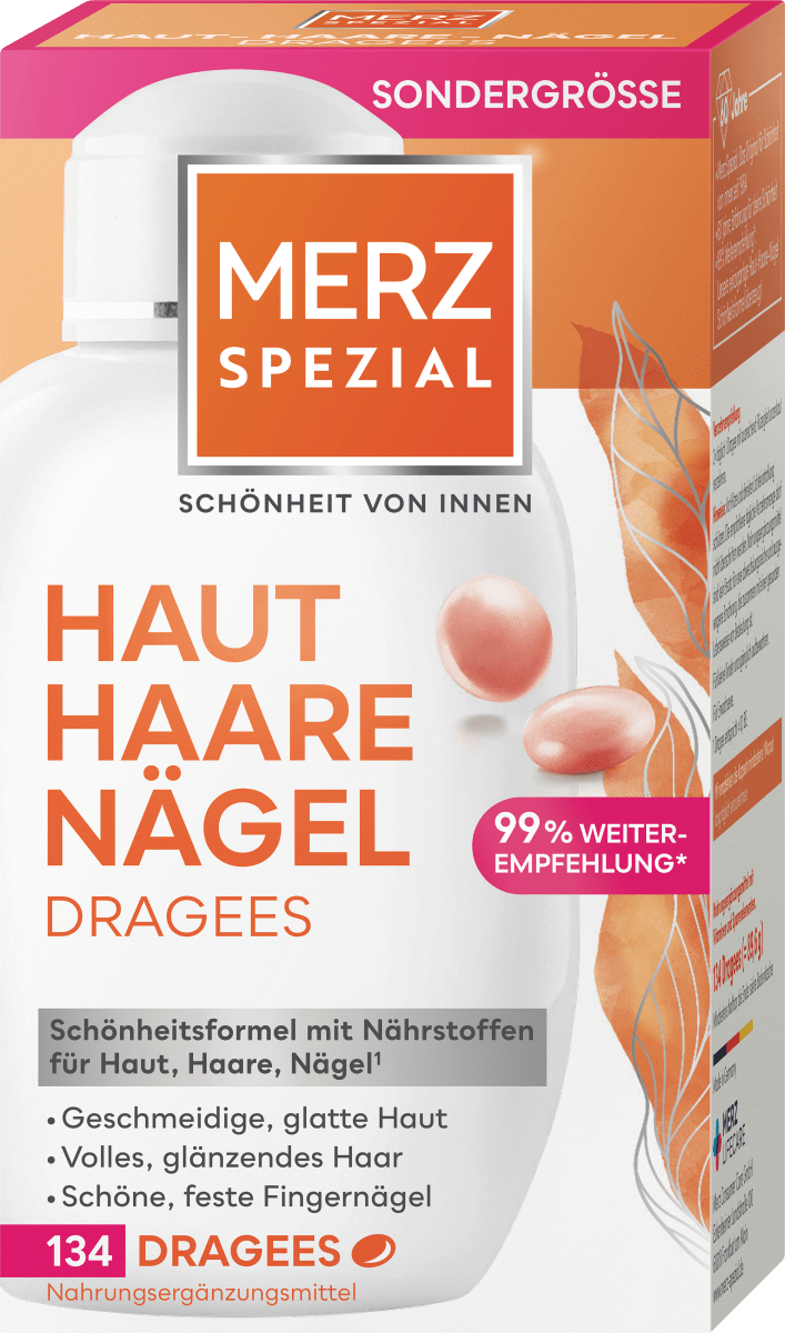 Haut Haare Nägel Dragees 134 St, 89,6 g