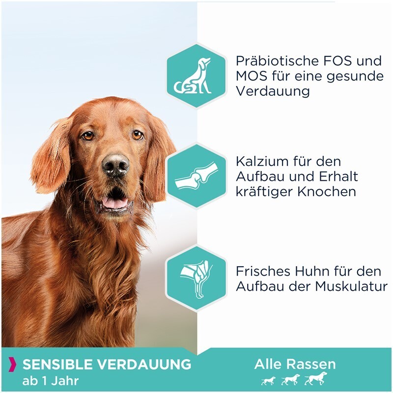 EUKANUBA Hundetrockenfutter EUKANUBA Daily Care Sensible Verdauung 2x12 kg