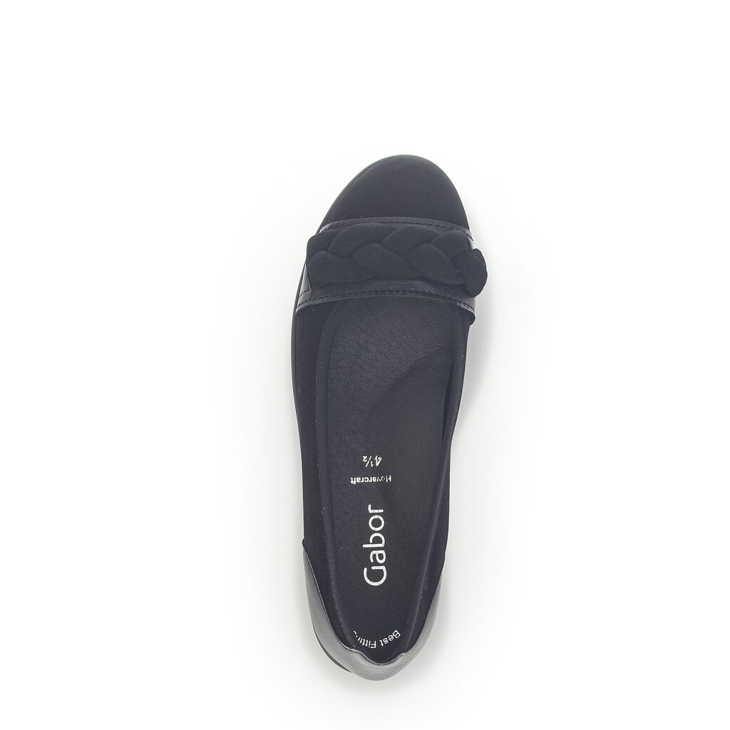 Gabor fashion Sportliche Ballerina schwarz