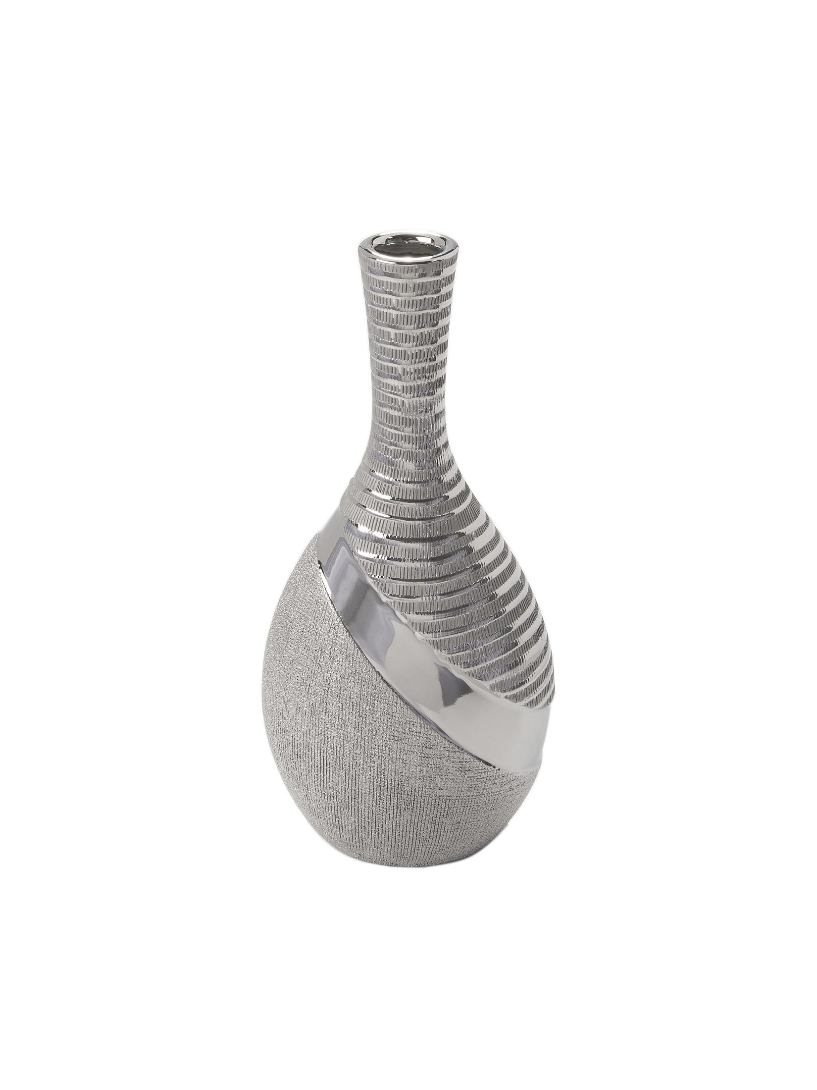 Hainan Deko-Vase, Silber