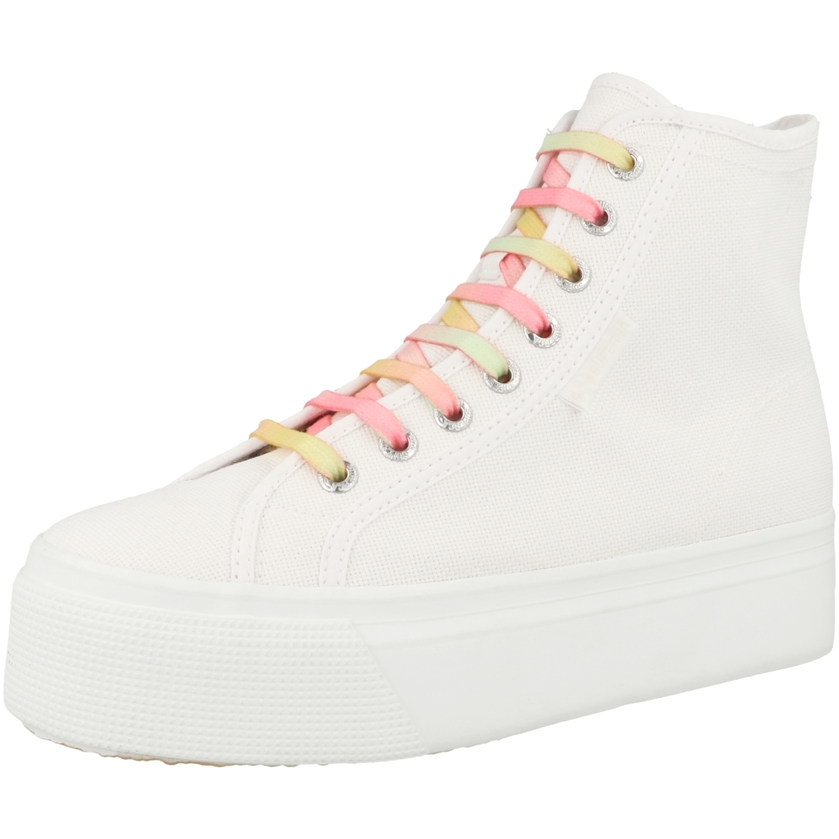 Superga 2708 Hi Top Shaded Lace Sneaker high weiss