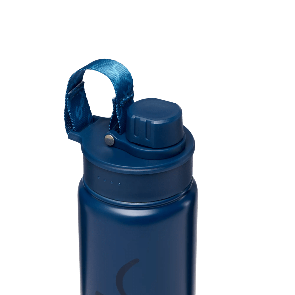 Trinkflasche Blau