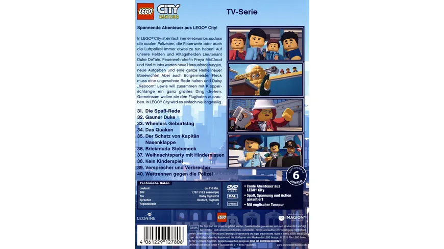 Lego City - DVD 4  (TV-Serie)