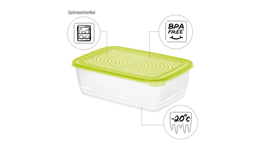 rotho Kühlschrankdose SUNSHINE 3,7l