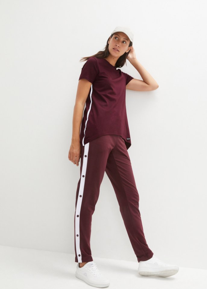 Funktions-T-Shirt mit Zipfel (2er Pack)
