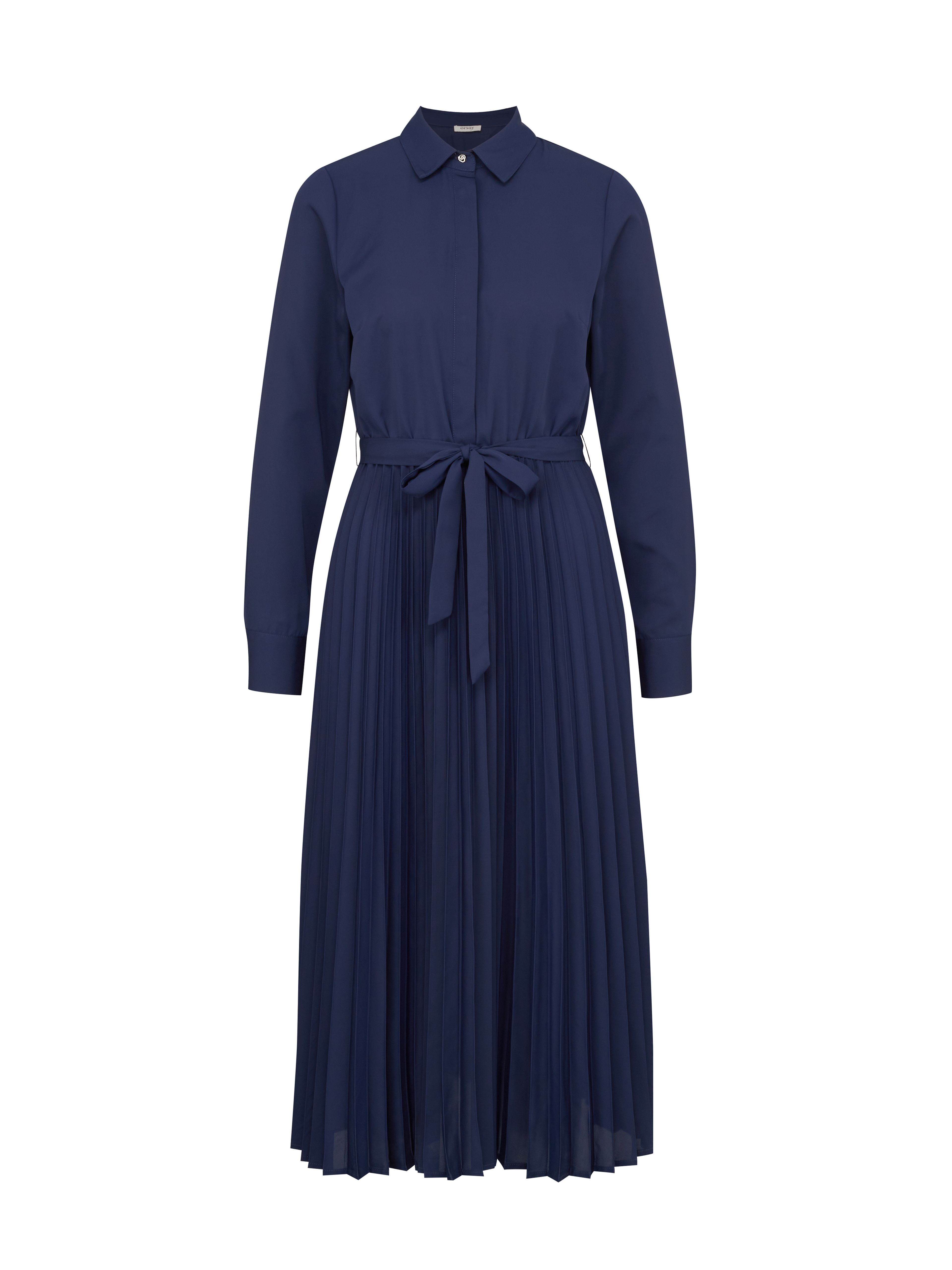Dunkelblaues Damen-Midikleid ORSAY