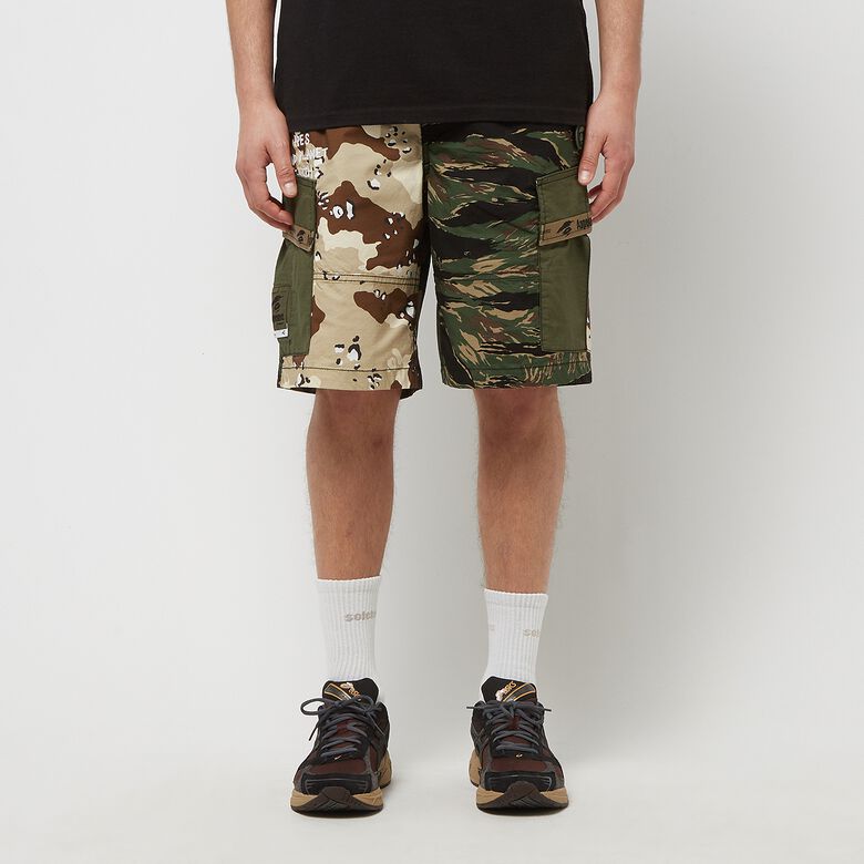 Aape by A Bathing Ape Aape Woven Shorts Army khaki