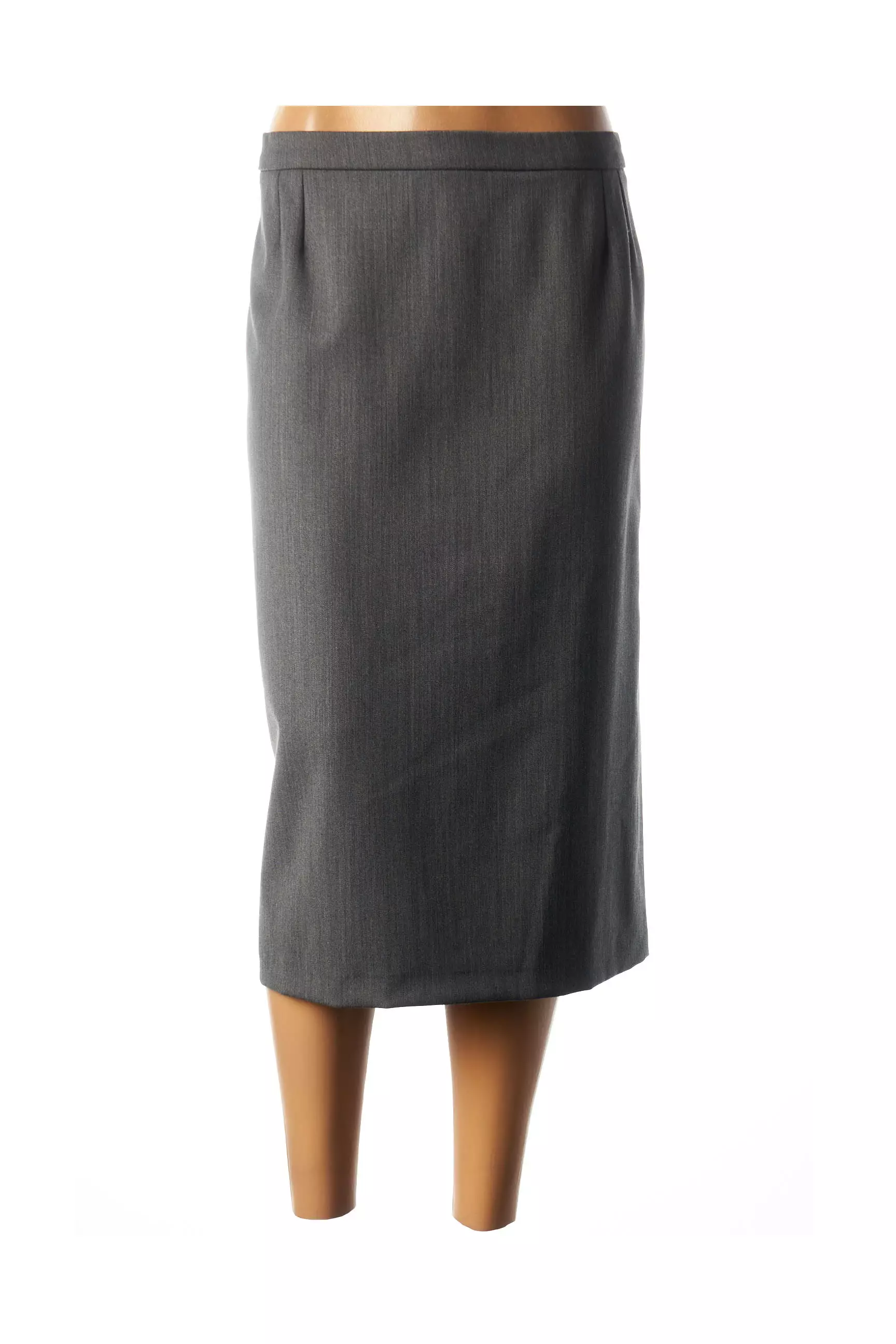 Gevana Jupes Mi Longues Femme couleur gris