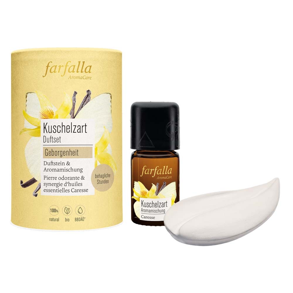 Kuschelzart - Set Geborgenheit Duftstein & Aromamischung
