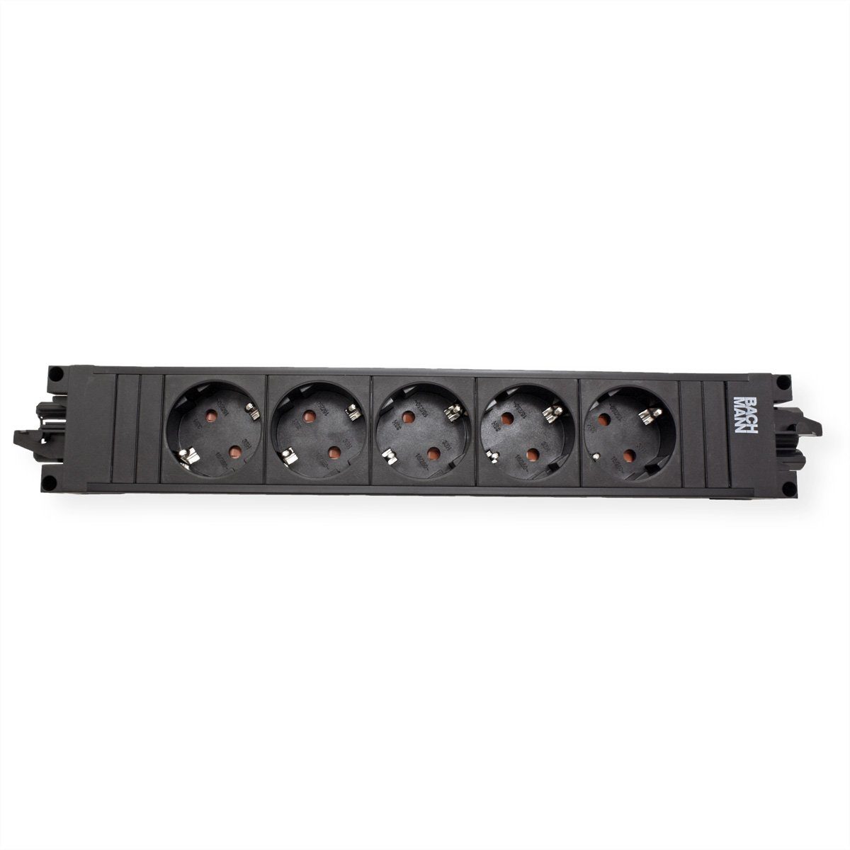 Bachmann STEP BASE Schutzkontakt Steckdosenleiste (Kabellänge 0 m), 5x CEE7/3