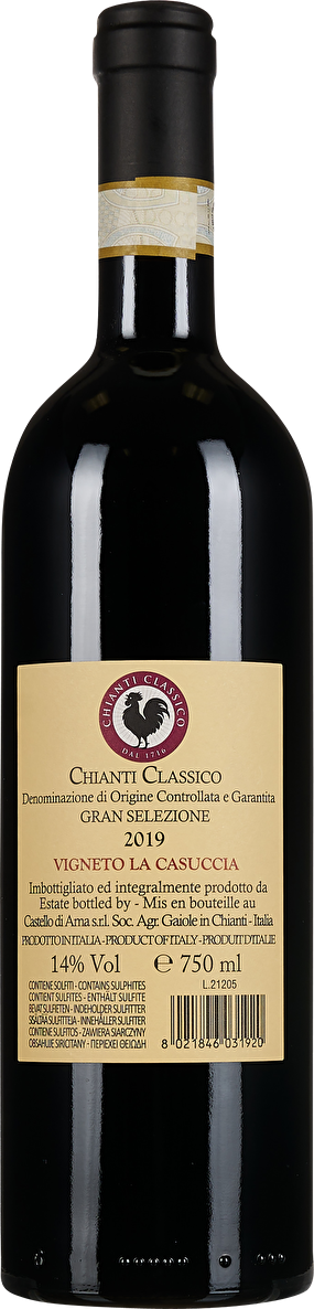 Castello di Ama Chianti Classico Gran Selezione Vigneto La Casuccia 2019
