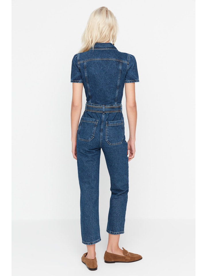 trendyol Jumpsuit in Blau günstig kaufen