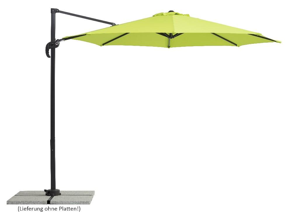 Schneider Schirme Schneider Ampelschirm Rhodos Junior, ca. 300 cm, apfelgrün