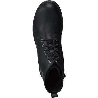 Puccetti Schnür Boots in schwarz