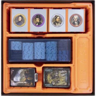 Feldherr Organizer für Brass: Lancashire / Brass: Birmingham Deluxe Edition - Brettspielbox