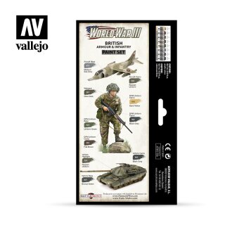 Vallejo Model Color: WWIII British Armour & Infantry (8)