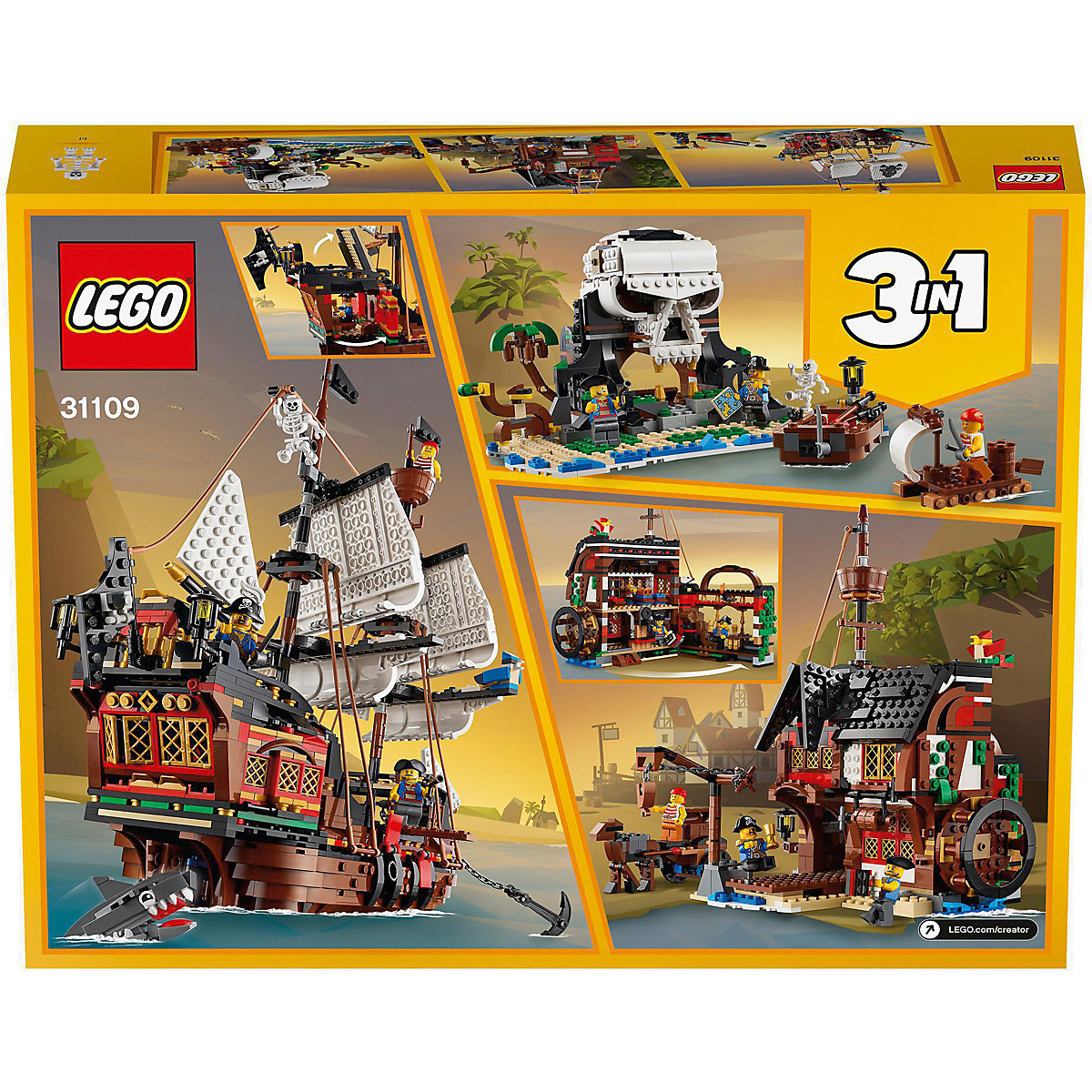 LEGO® Creator 31109 Piratenschiff