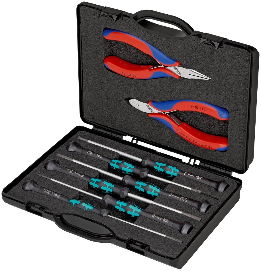 Estuche de herramientas Knipex 00 20 18 de 8 piezas