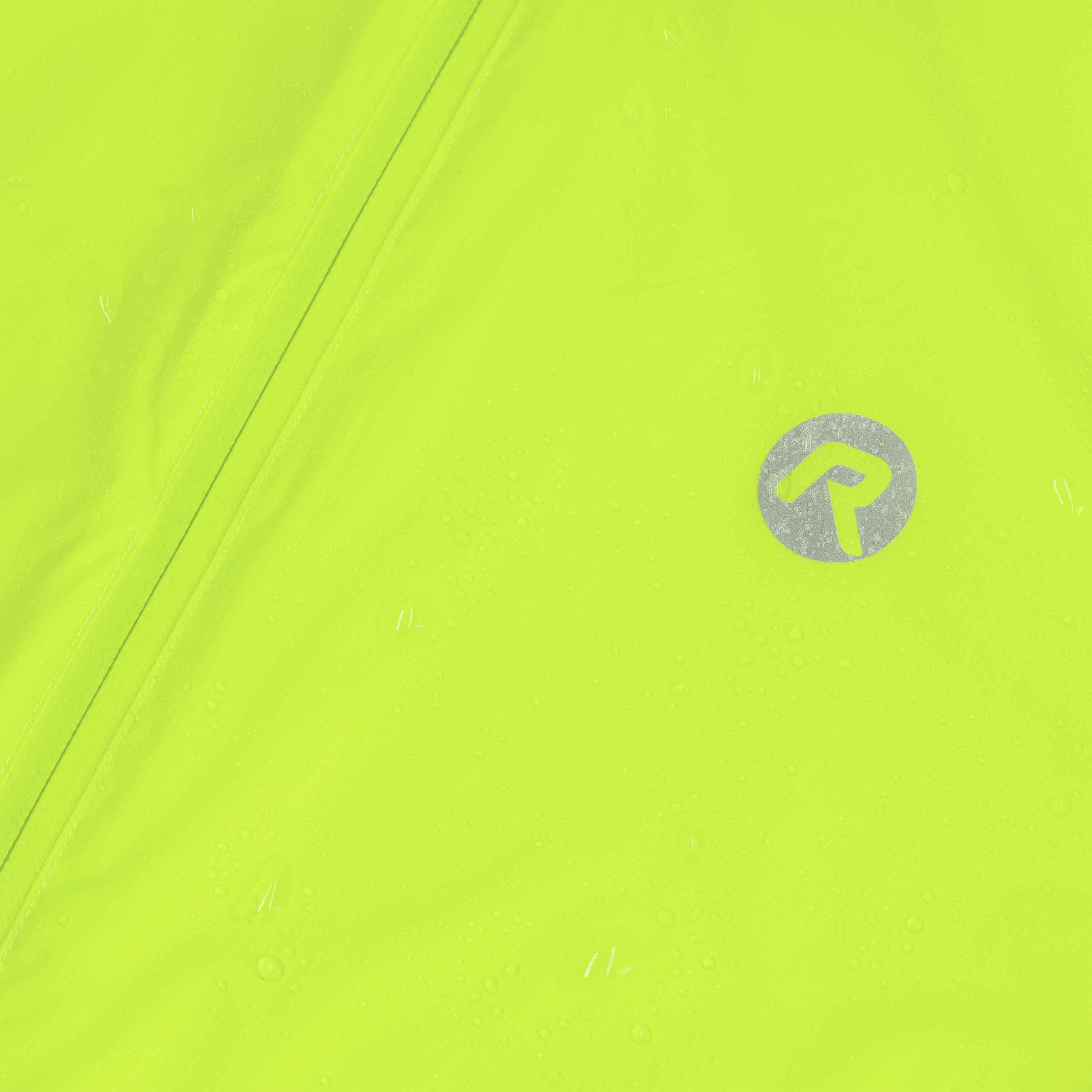 Rogelli Essential Fluor Yellow Herren Fahrrad Regenjacke