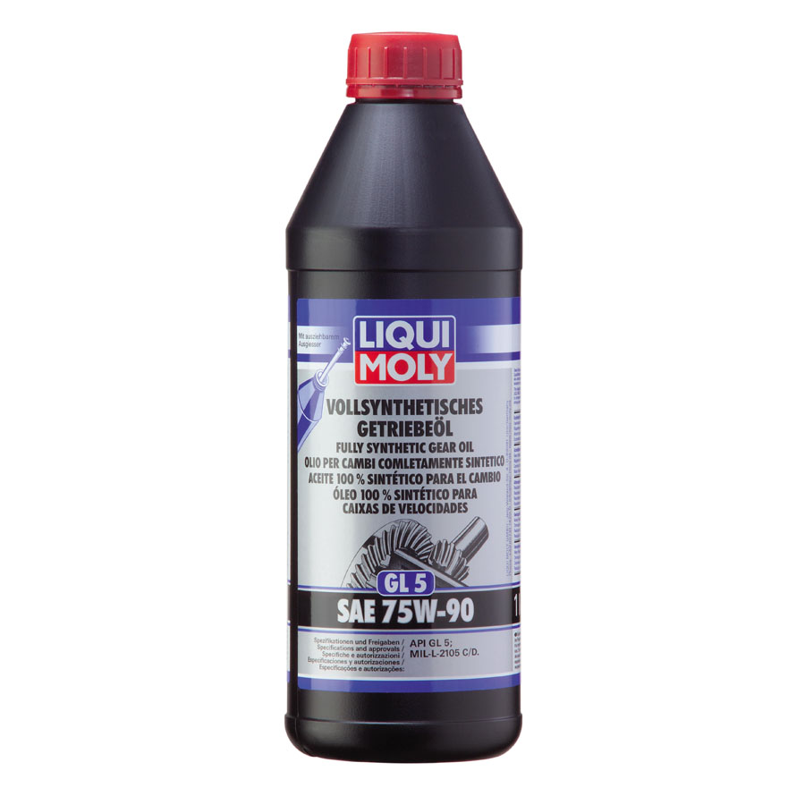 Liqui Moly Vollsynthetisches Getriebeöl (GL 5) SAE 75W-90, 1 Liter - ATU