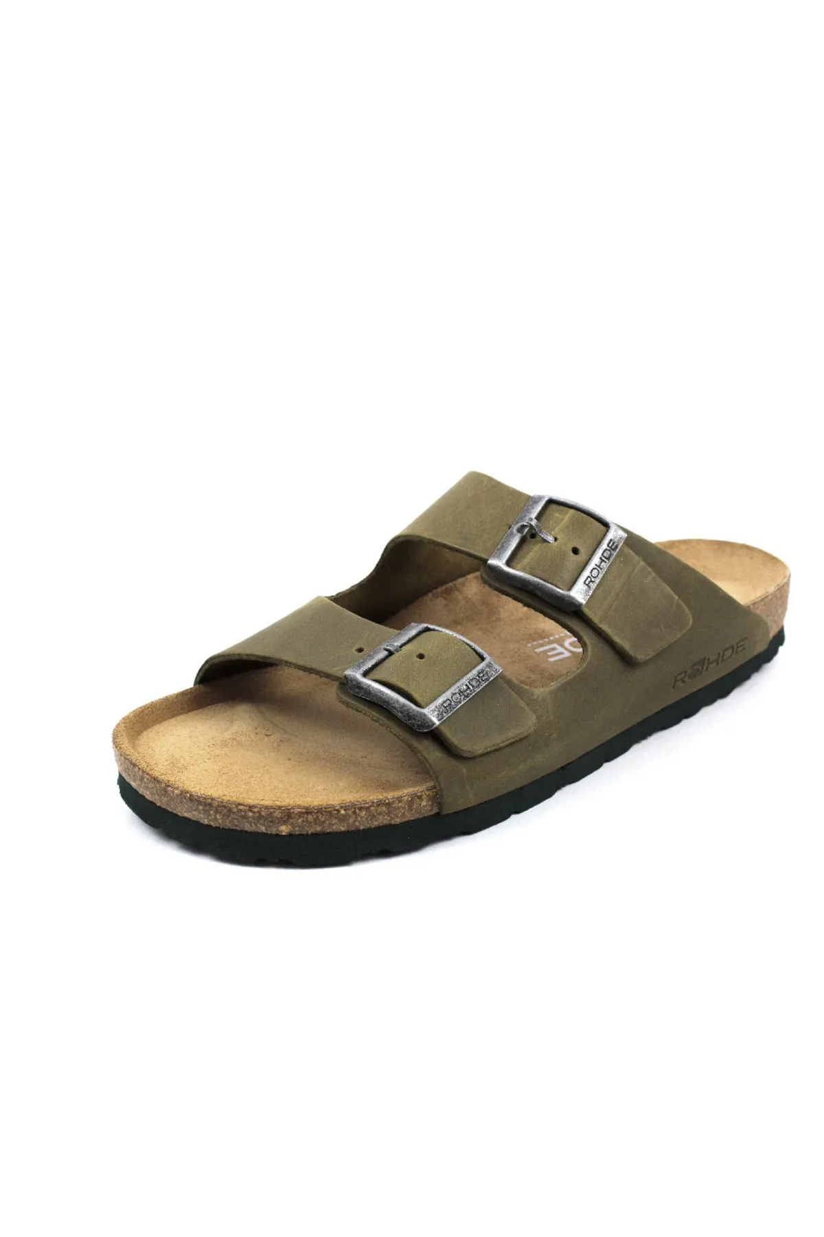 Rohde  Sandalette - Grün - Flacher Absatz