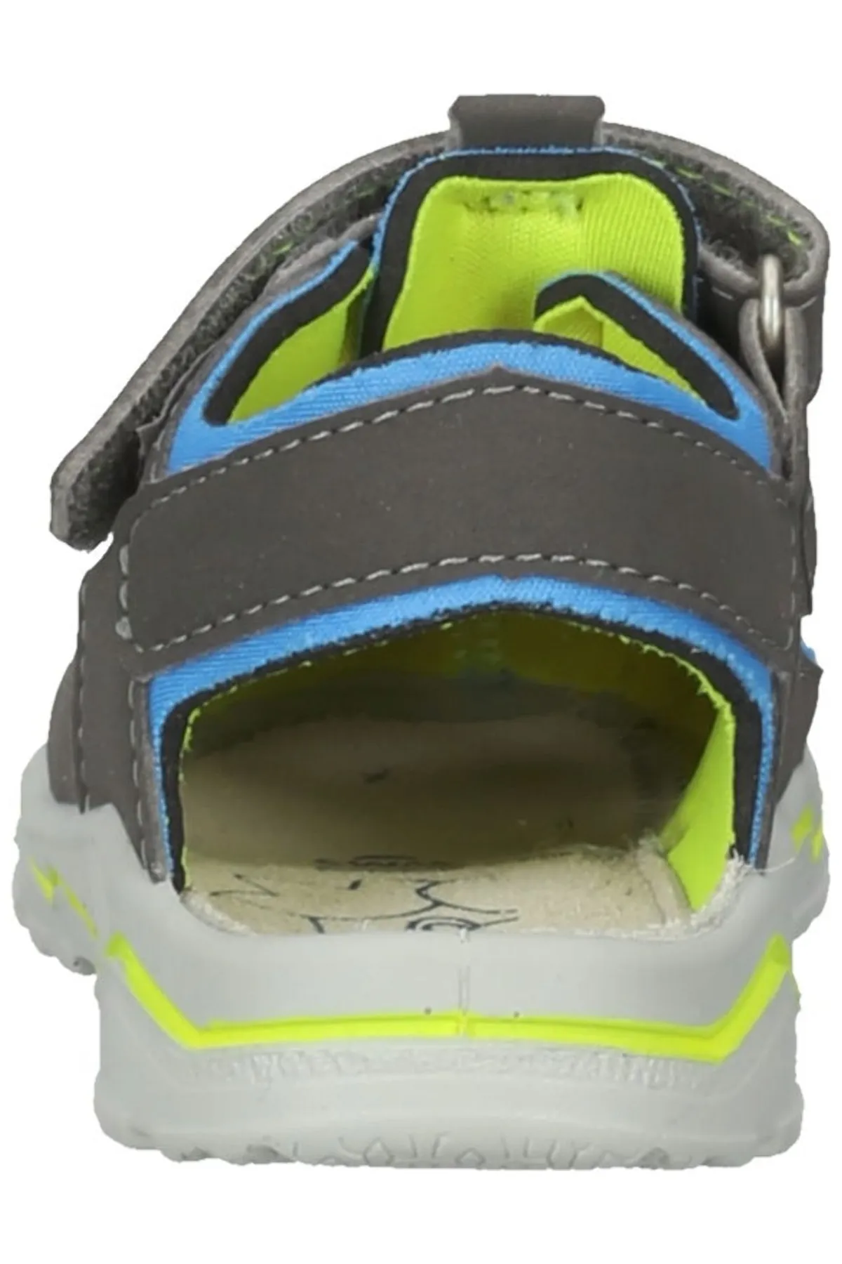 pepino  Sandalette - Grau - Flacher Absatz